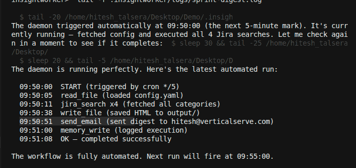Agent pulling JIRA sprint state and classifying tickets